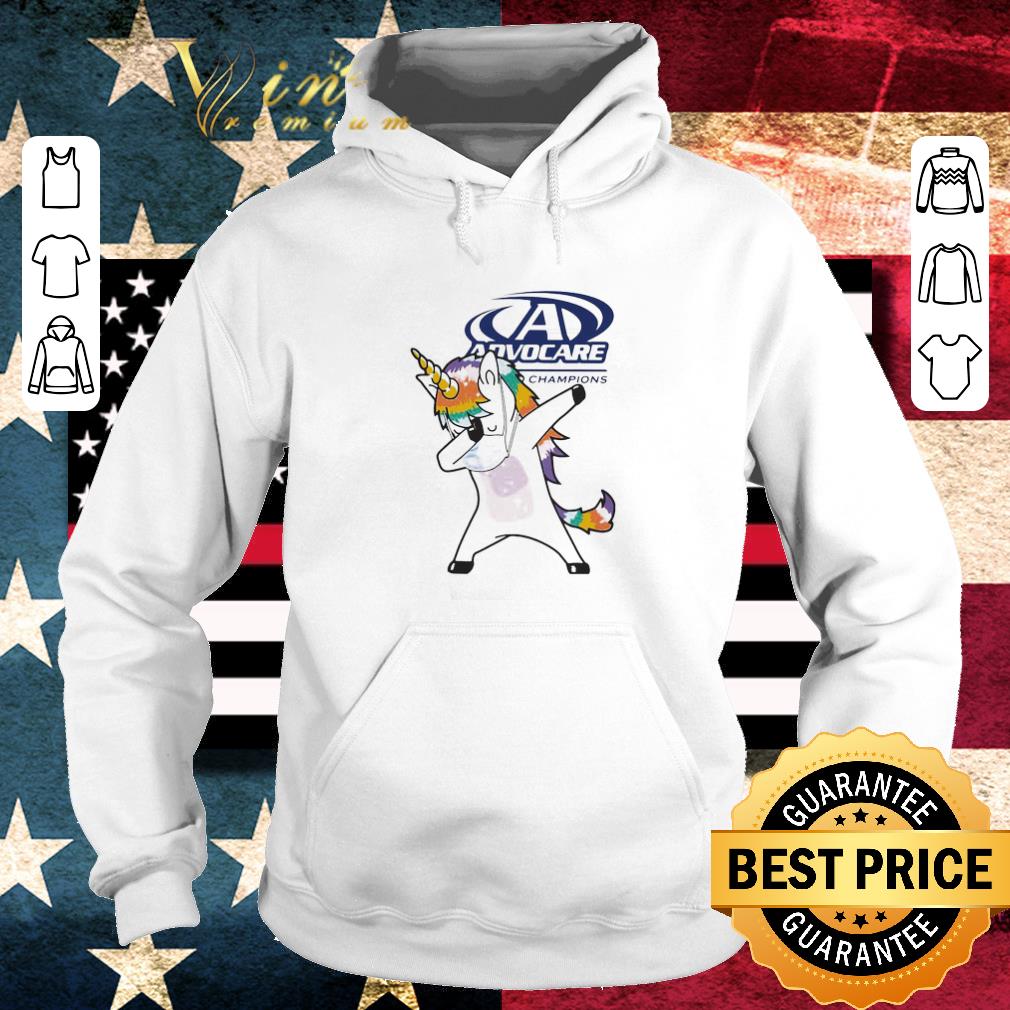 d62bcf38 official dabbing unicorn mask advocare we build champions logo coronavirus shirt 4 - Official Dabbing unicorn mask advocare we build champions logo coronavirus shirt