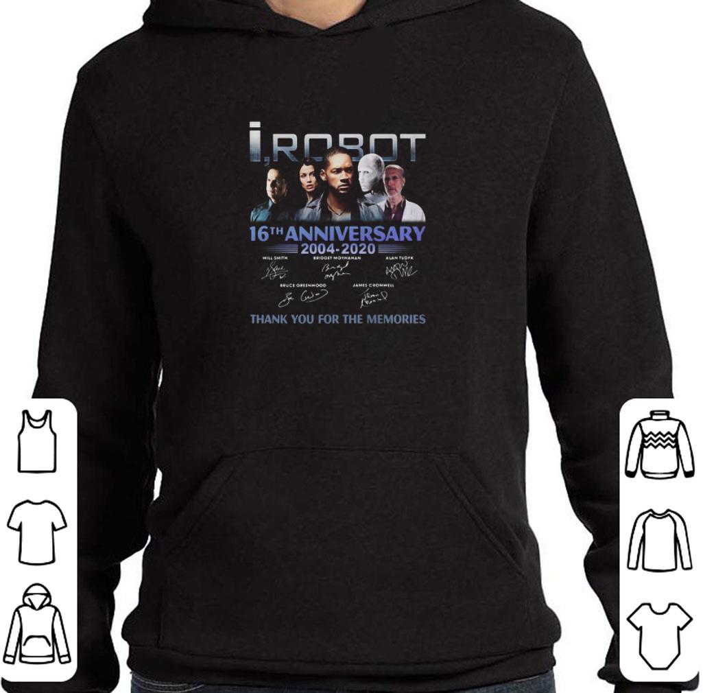 Official I Robot 16th Anniversary 2004-2020 Signatures shirt e50e1eb7 official i robot 16th anniversary 2004 2020 signatures shirt 4 - Official I Robot 16th Anniversary 2004-2020 Signatures shirt