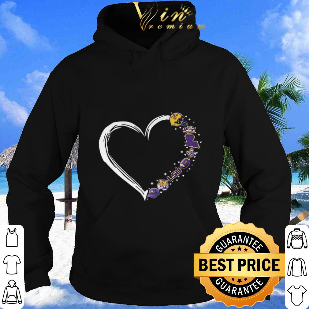 f50e7cb2 premium lsu tigers football team logo heart shirt 4 - Premium LSU Tigers Football Team Logo Heart shirt