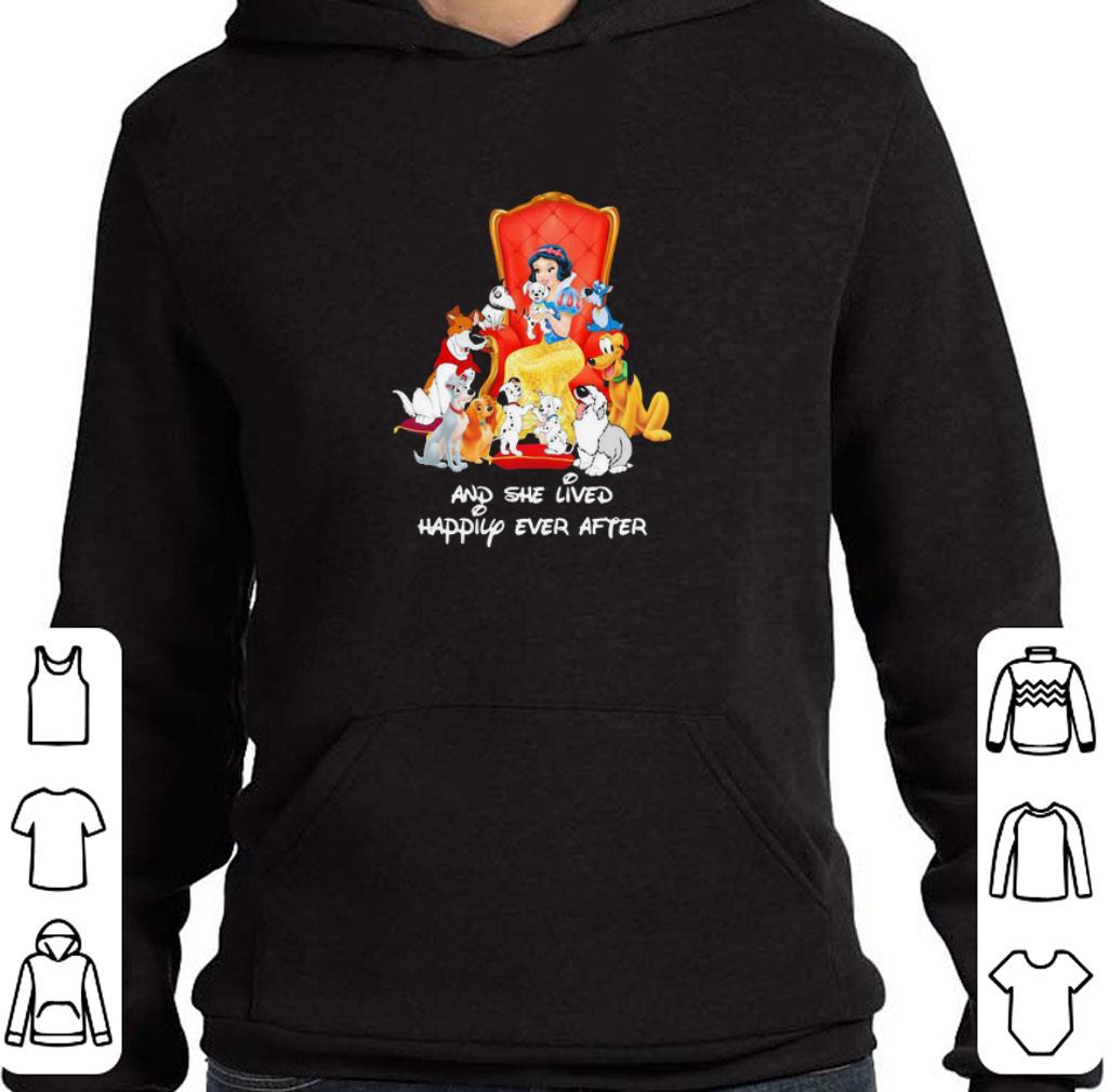 f9a7a17d pretty snow white and dogs and she lived happily ever after shirt 4 - Pretty Snow White And Dogs And She Lived Happily Ever After shirt
