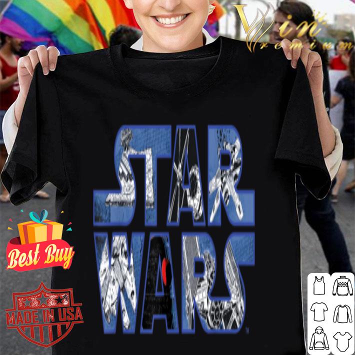 Star Wars Logo Kawaii Multi-Character shirt