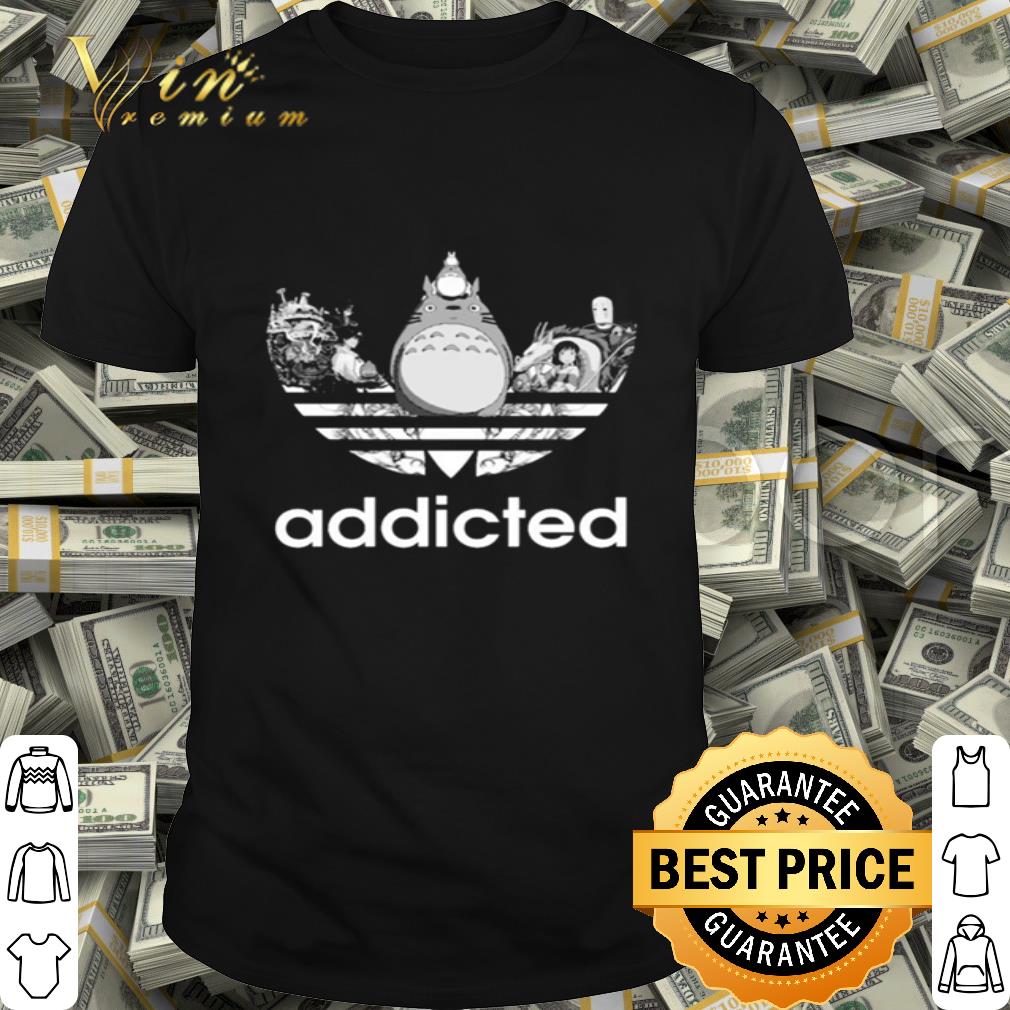 My Neighbor Totoro adidas addicted shirt