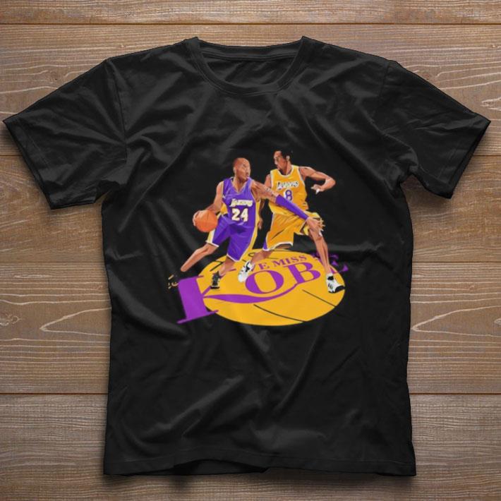 Hot Kobe bryant and lebron james miss you shirt