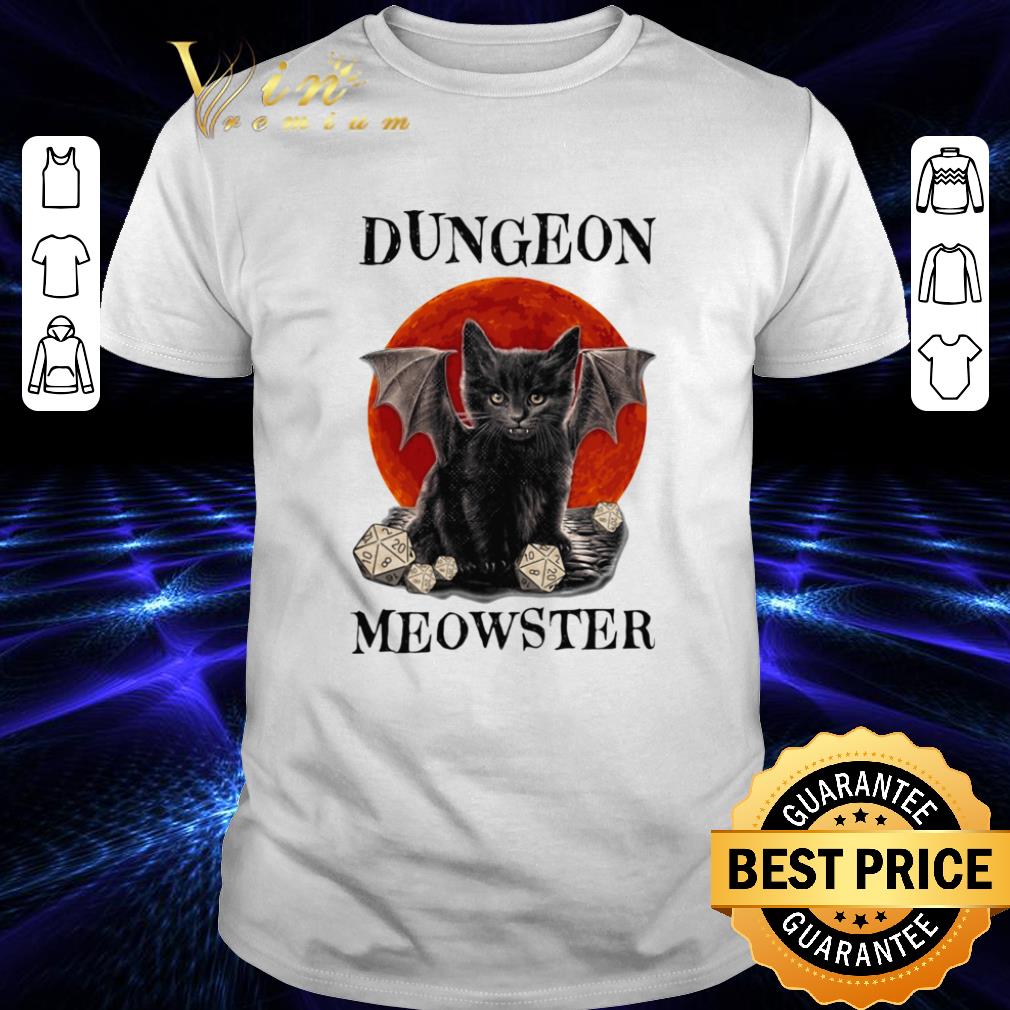 Cat dungeon meowster moon blood shirt