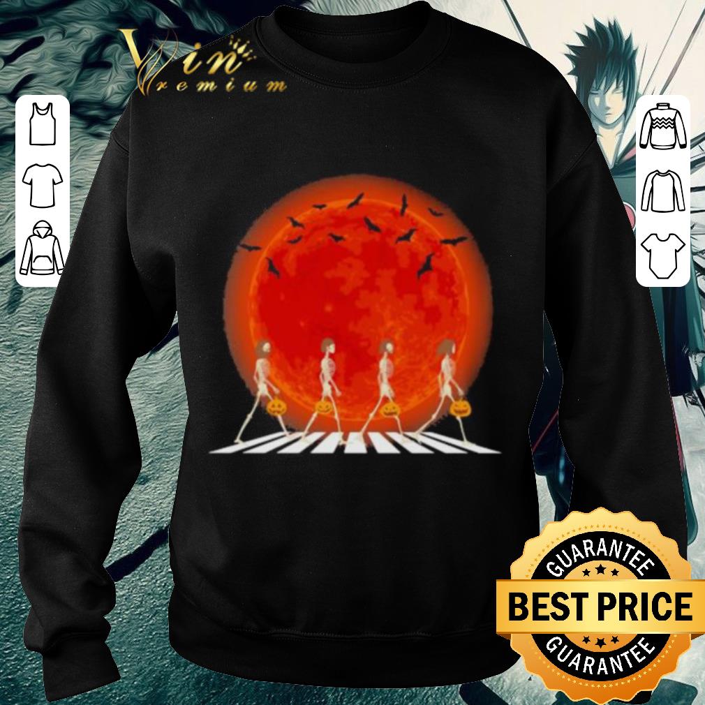13479443 funny skeleton abbey road halloween sunset shirt 4 - Funny Skeleton Abbey Road Halloween Sunset shirt