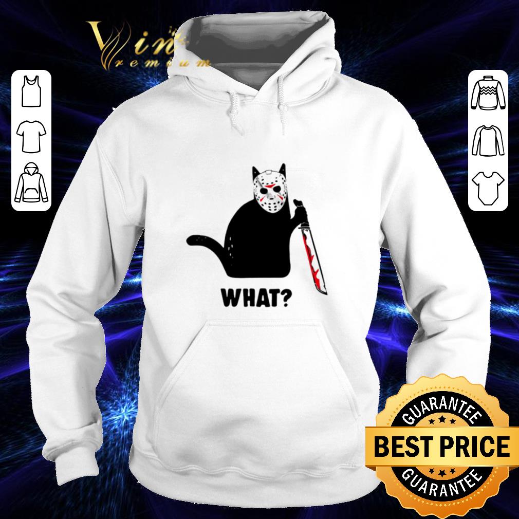 16b23b3e jason voorhees cat what shirt 4 - Jason Voorhees Cat what shirt