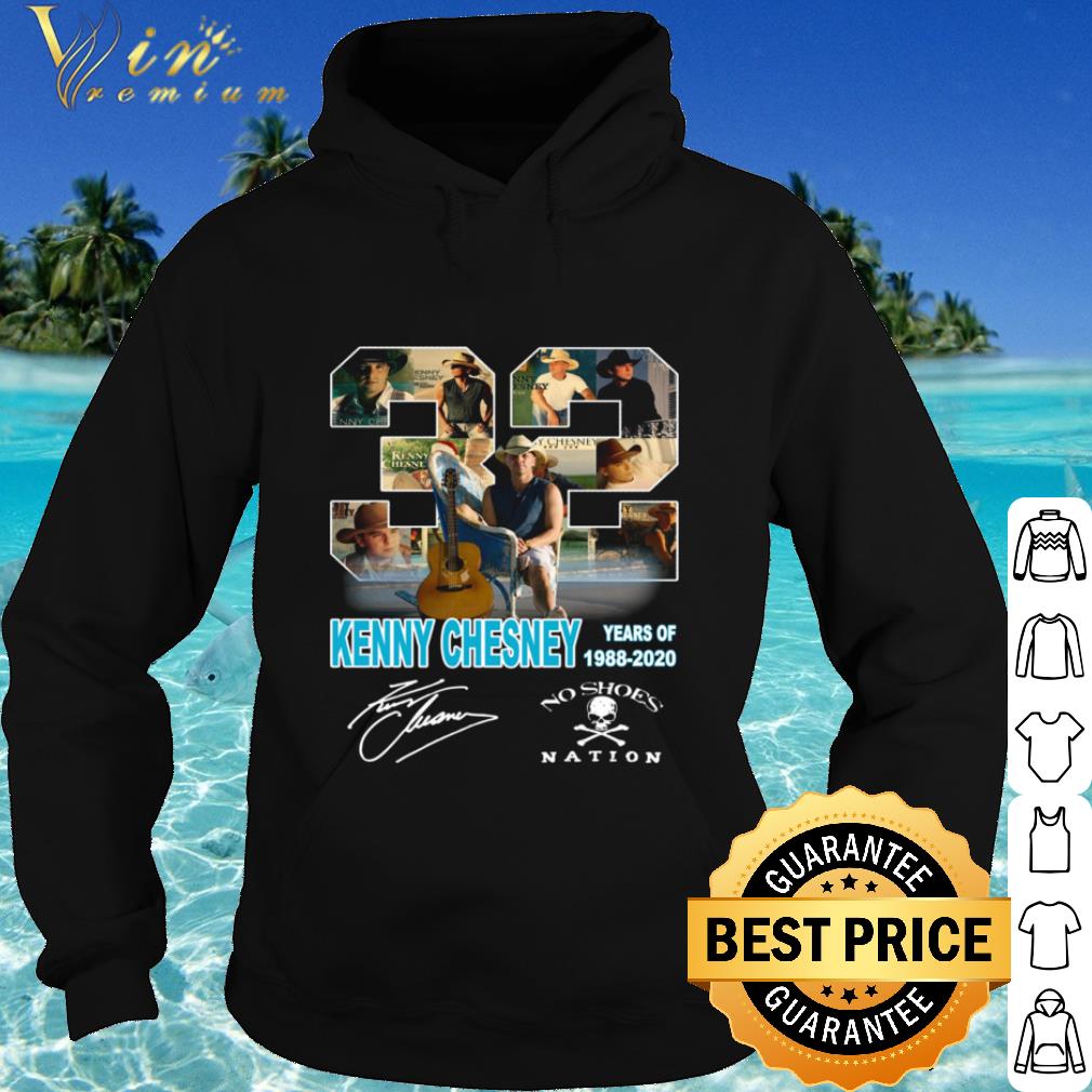 22adda33 best kenny chesney 32 years of 1988 2020 signature no shoes nation shirt 4 - Best Kenny Chesney 32 Years Of 1988 2020 Signature No Shoes Nation shirt