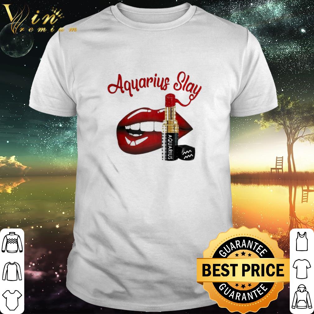 Cool Lips Aquarius Slay Lipstick shirt