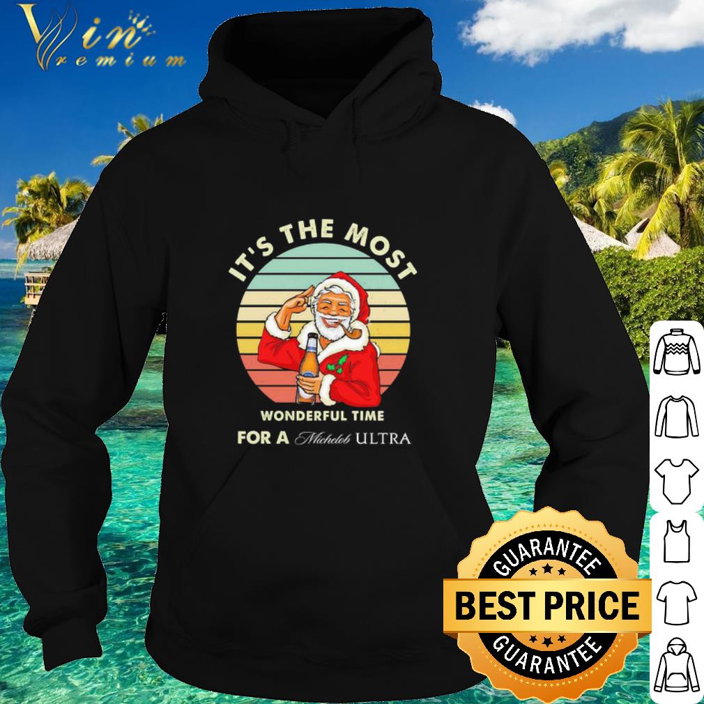 36236f0d cool santa claus it s the most wonderful time for a michelob ultra vintage shirt 4 - Cool Santa Claus It’s the most wonderful time for a Michelob Ultra vintage shirt