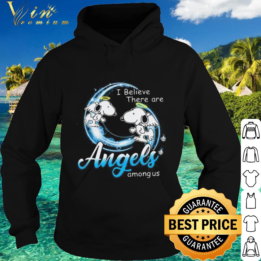 37360af1 pretty peanuts snoopy i believe there are angels among us shirt 4 - Pretty Peanuts Snoopy I Believe There Are Angels Among Us shirt