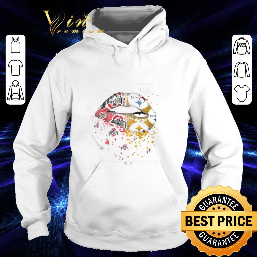 3d8dc18c lips ohio state buckeyes and pittsburgh steeler shirt 4 - Lips ohio state buckeyes and pittsburgh steeler shirt