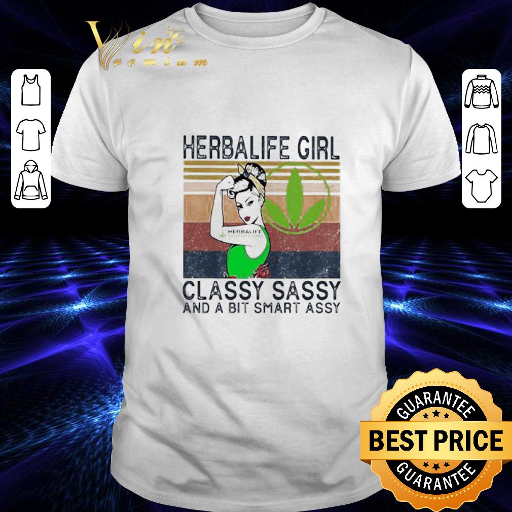 Herbalife Strong Girl Classy Sassy And A Bit Smart Assy Vintage shirt