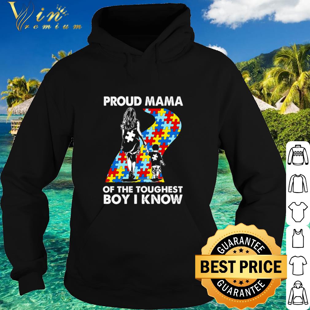 4f61bebd top autism awareness mom proud mama of the toughest boy i know shirt 4 - Top Autism Awareness mom proud Mama of the toughest boy I know shirt