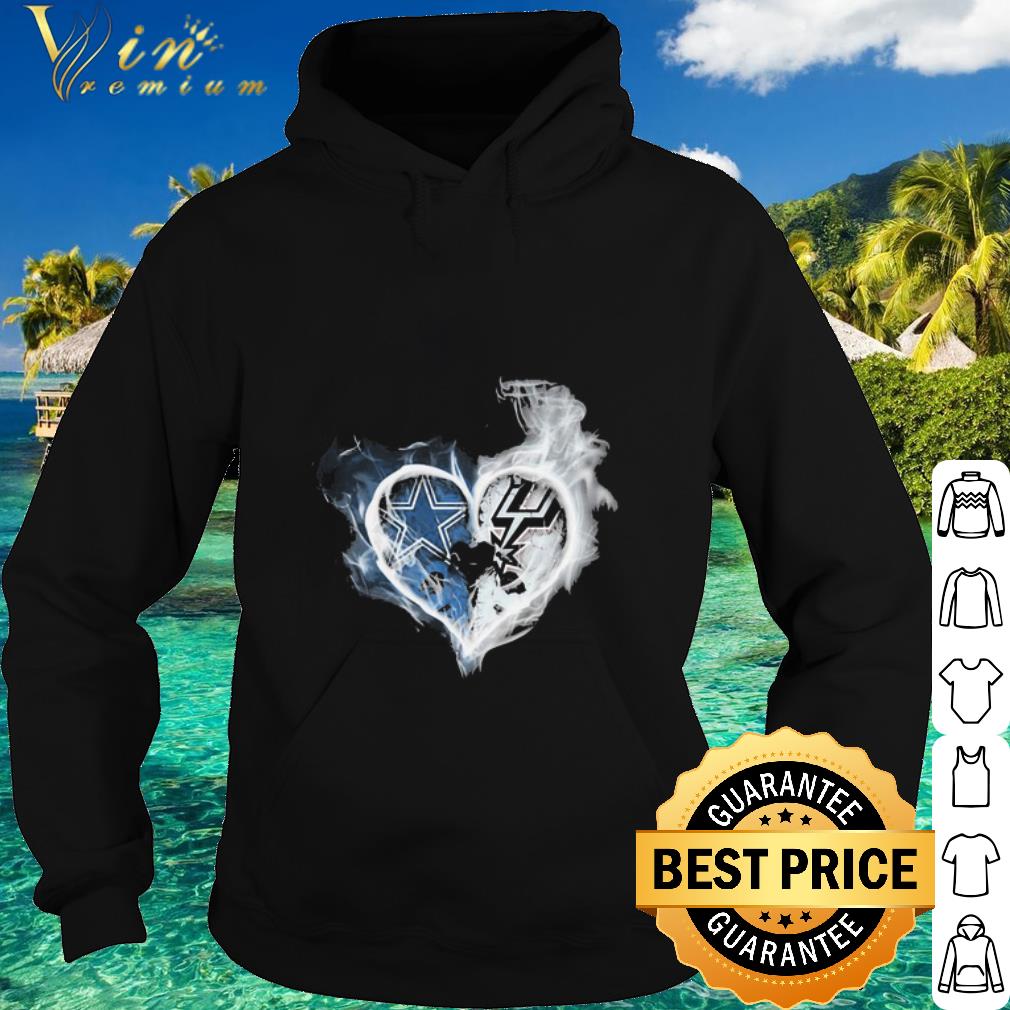 50c6a636 original dallas cowboys and san antonio spurs skull love smoke shirt 4 - Original Dallas Cowboys and San Antonio Spurs skull love smoke shirt