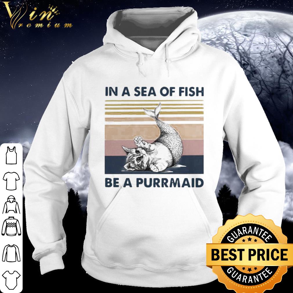 Pretty Cat in a sea of fish be a purrmaid vintage shirt 53bf66df pretty cat in a sea of fish be a purrmaid vintage shirt 4 - Pretty Cat in a sea of fish be a purrmaid vintage shirt