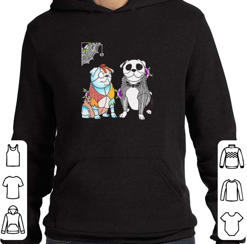 Awesome Bulldog Jack Skellington and sally halloween shirt 5fdf1f52 awesome bulldog jack skellington and sally halloween shirt 4 - Awesome Bulldog Jack Skellington and sally halloween shirt