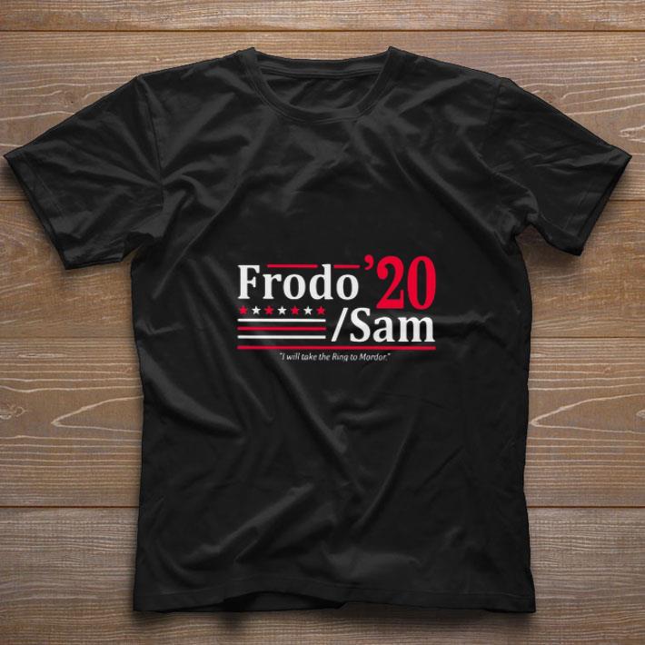 Awesome Sam and Frodo 2020 I Will Take The Ring To Mordor shirt