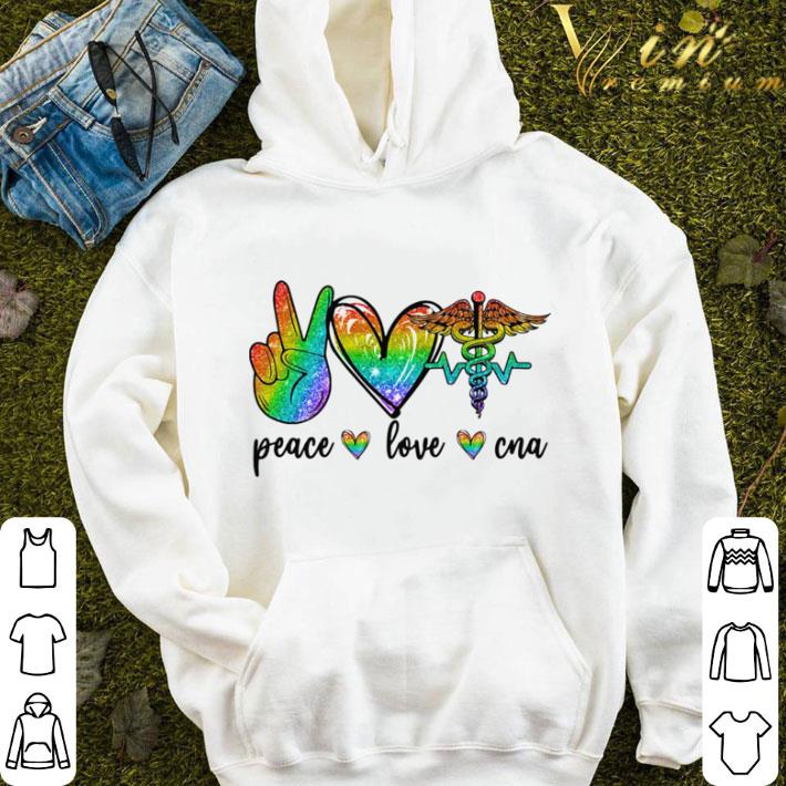 LGBT diamond peace love CNA shirt 6be1d1c5 lgbt diamond peace love cna shirt 4 - LGBT diamond peace love CNA shirt