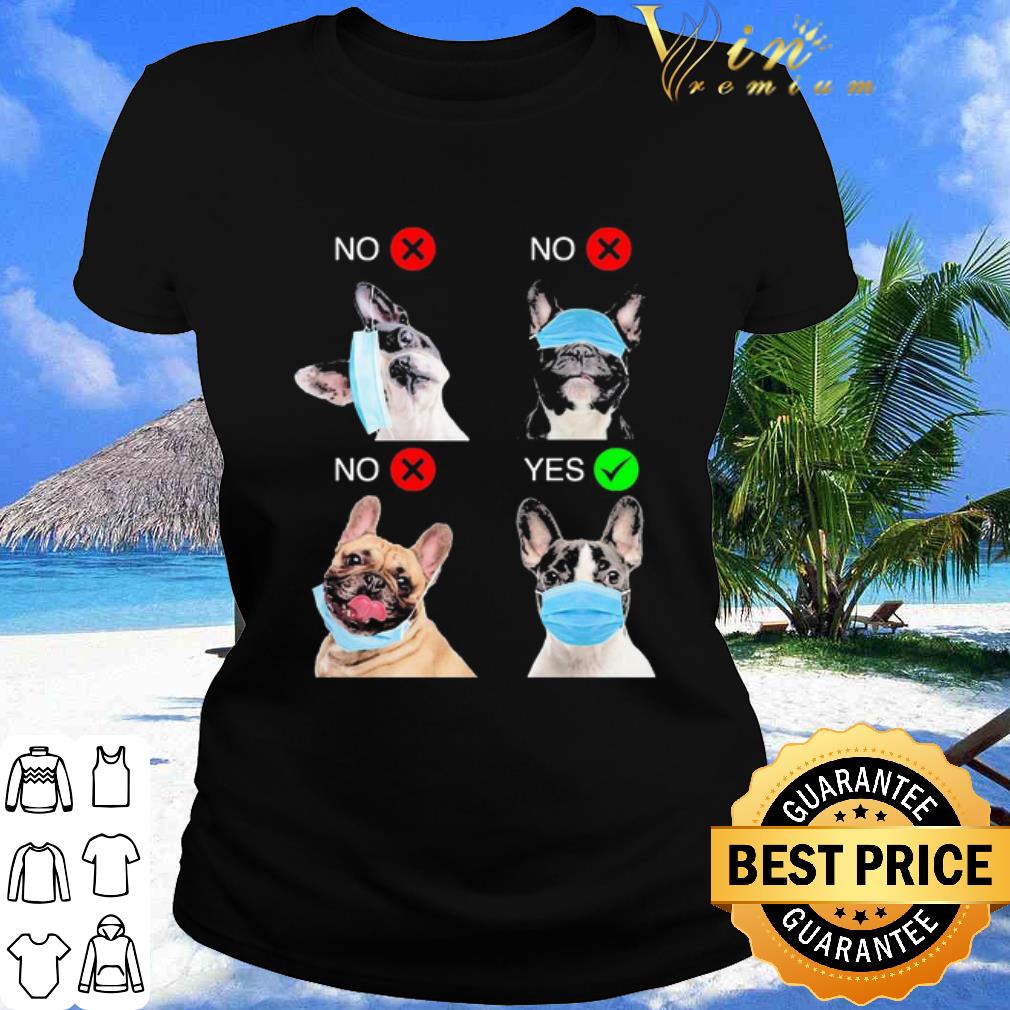 Bulldogs Right Way To Wear Mask shirt