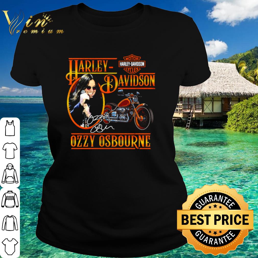 Cool Harley Davidson Ozzy Osbourne shirt