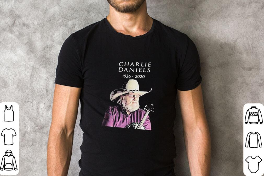 Official Charlie daniels playing guitar 1936 2020 shirt