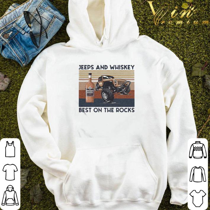 Jeeps And Whiskey Best On The Rocks Vintage shirt 8678dd4c jeeps and whiskey best on the rocks vintage shirt 4 - Jeeps And Whiskey Best On The Rocks Vintage shirt