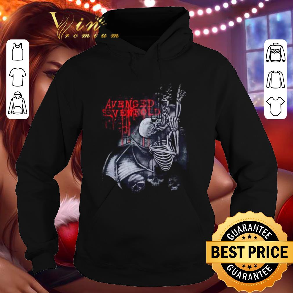 8d9b880e skeleton bat avenged sevenfold shirt 4 - Skeleton Bat Avenged Sevenfold shirt