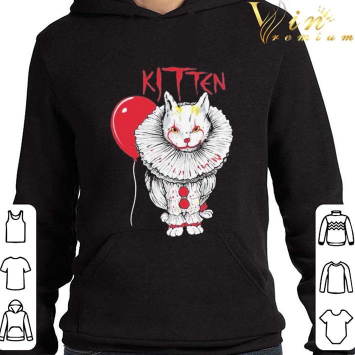 8f9a08da pennywise cat it kitten halloween shirt 4 - Pennywise Cat IT Kitten Halloween shirt