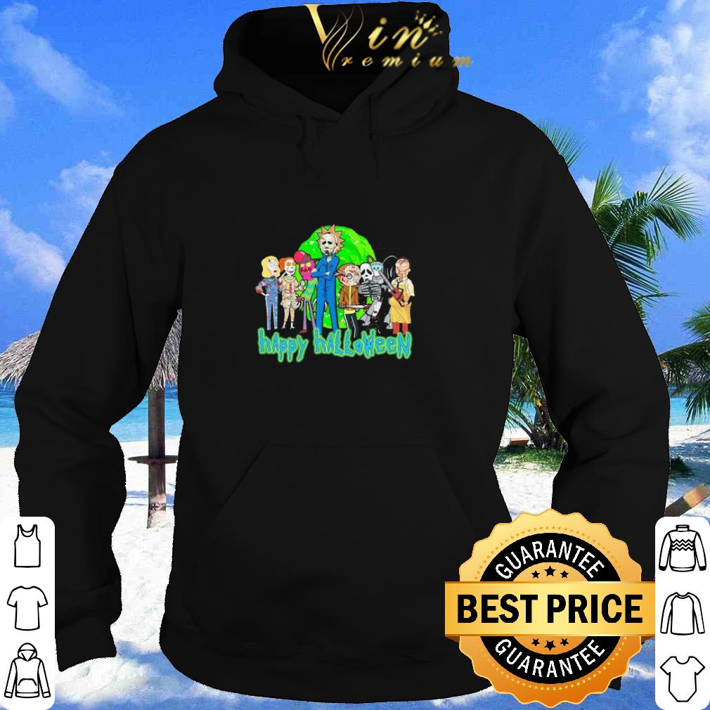 Horror Movie Character Style Rick and Morty happy Halloween shirt 968aef96 horror movie character style rick and morty happy halloween shirt 4 - Horror Movie Character Style Rick and Morty happy Halloween shirt