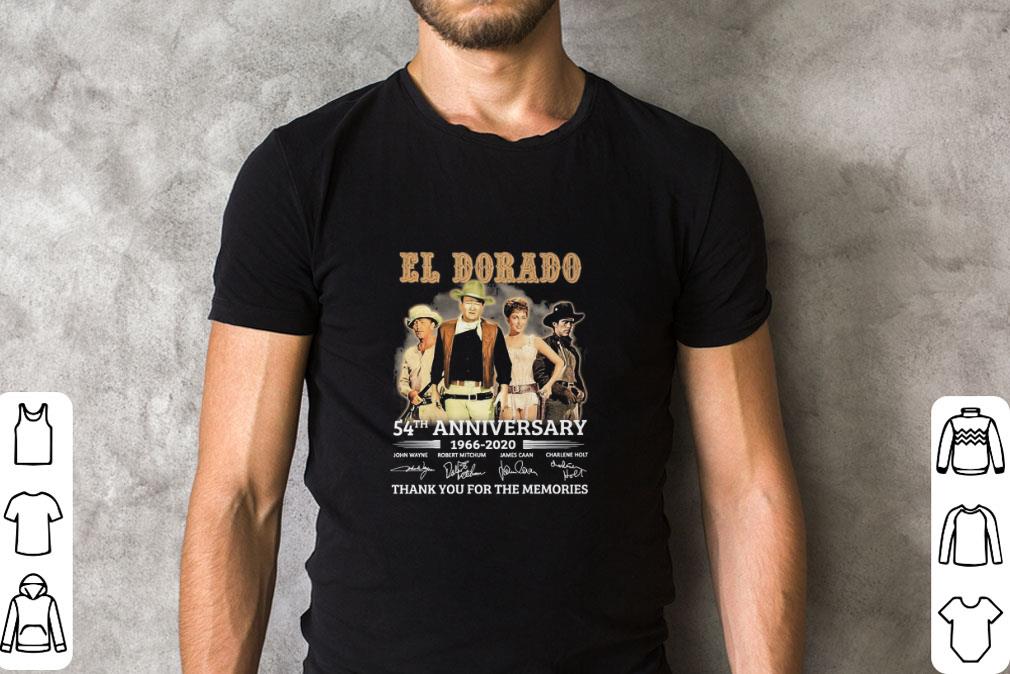Hot El Dorado 54th Anniversary 1966-2020 Signatures shirt