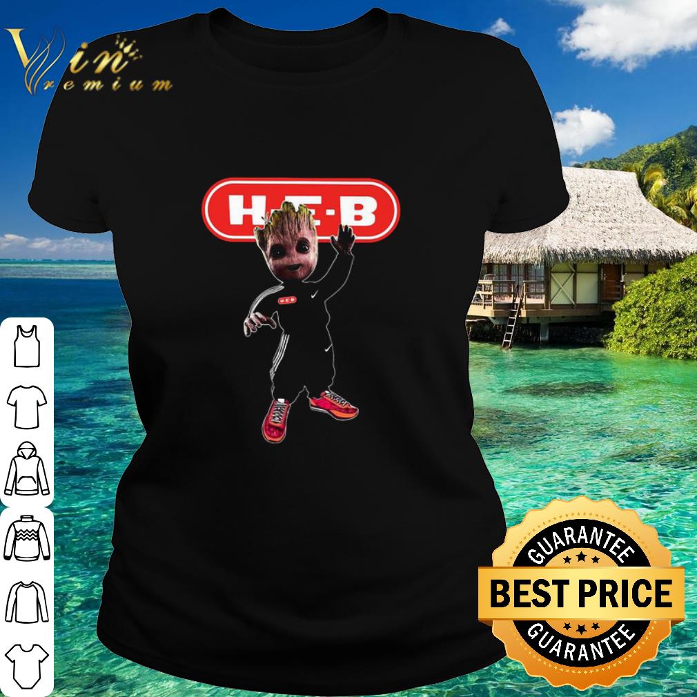Best Baby Groot H-E-B logo shirt