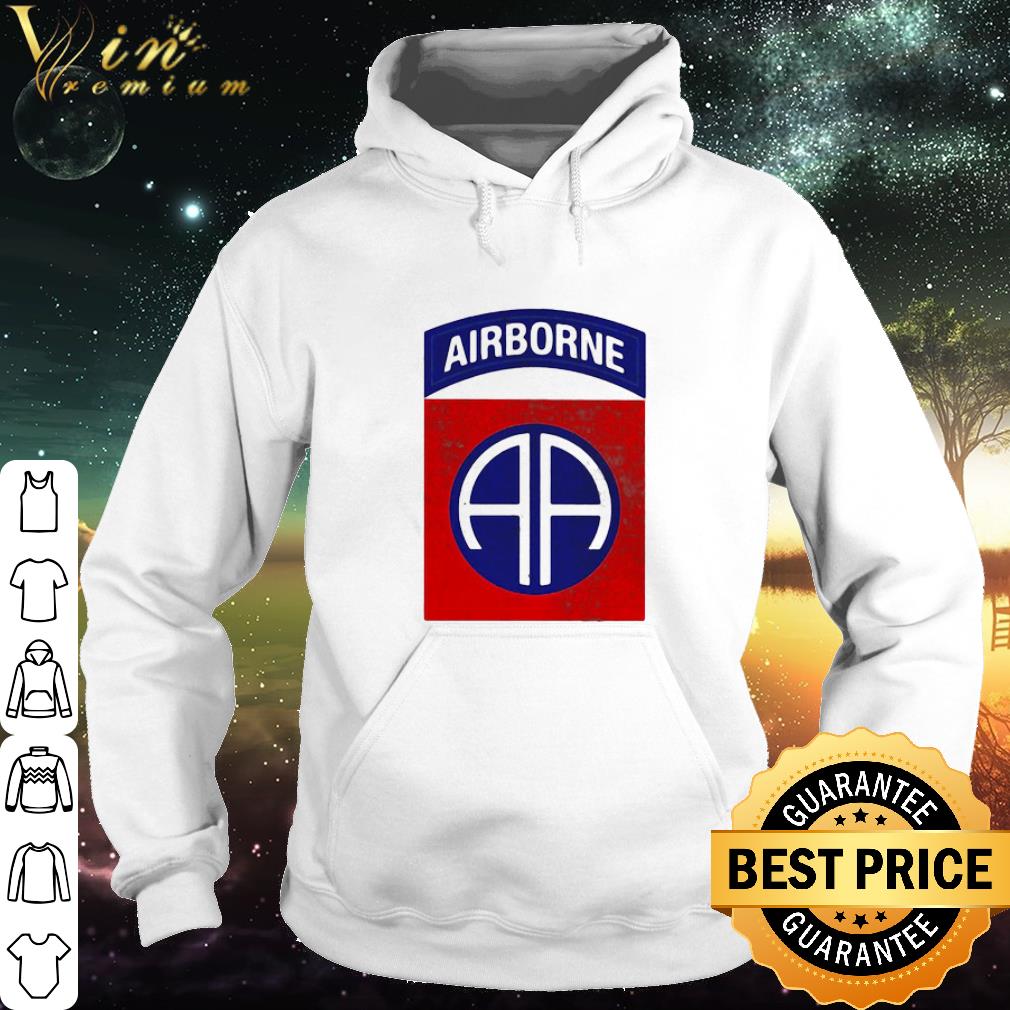 a435d0d5 original 82nd airborne division military logo shirt 4 - Original 82nd Airborne Division Military Logo shirt