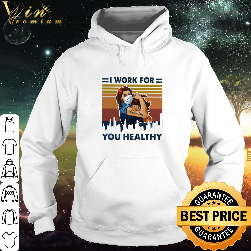 abbba907 cool strong girl i work for lunch lady you healthy vintage shirt 4 - Cool Strong Girl I Work For Lunch Lady You Healthy Vintage shirt