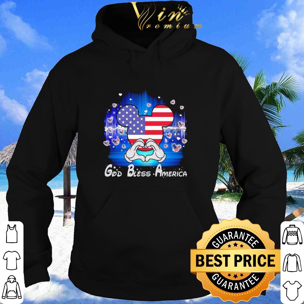 af97233a nice mickey mouse god bless american flag 4th of july shirt 4 - Nice Mickey Mouse God Bless American flag 4th of July shirt