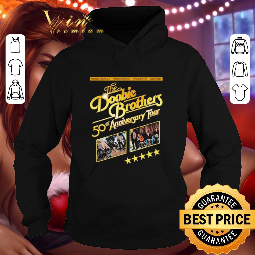 The Doobie Brothers 50th Anniversary Tour shirt b97ce3c2 the doobie brothers 50th anniversary tour shirt 4 - The Doobie Brothers 50th Anniversary Tour shirt