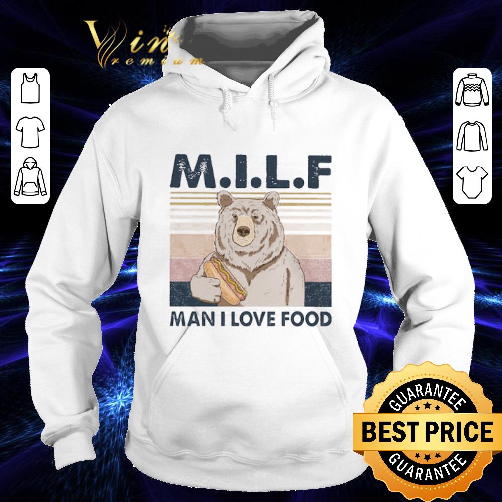 be197369 bear m i l f man i love food vintage shirt 4 - Bear M.I.L.F Man I love food vintage shirt