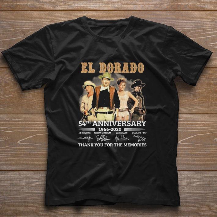 Hot El Dorado 54th Anniversary 1966-2020 Signatures shirt