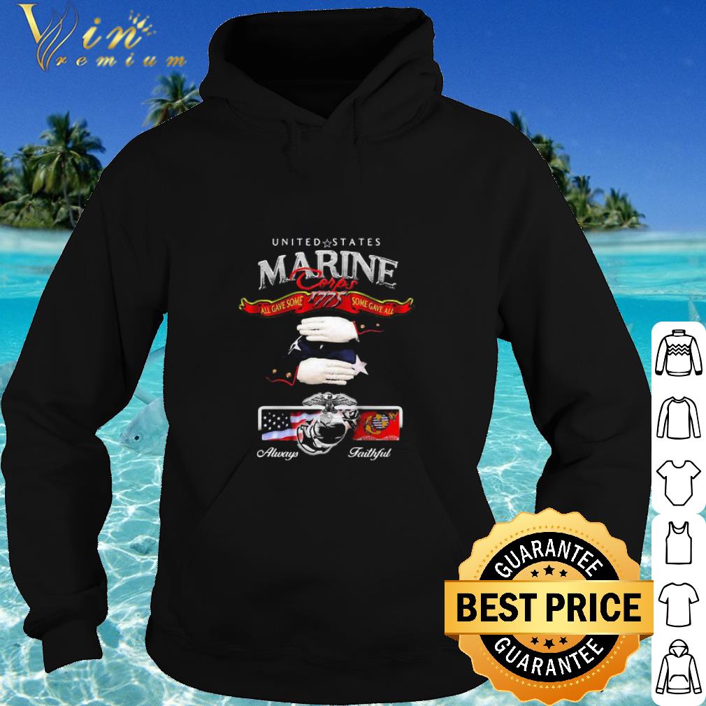 c8625fce nice united states marine all gave some always faithful shirt 4 - Nice United states marine all gave some always faithful shirt
