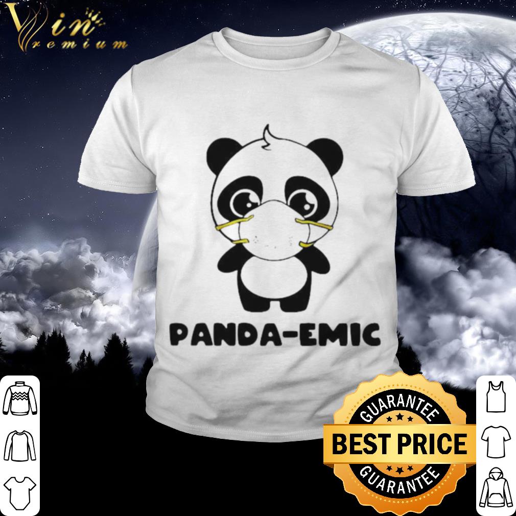 Best Panda emic cute quarantine social distancing shirt