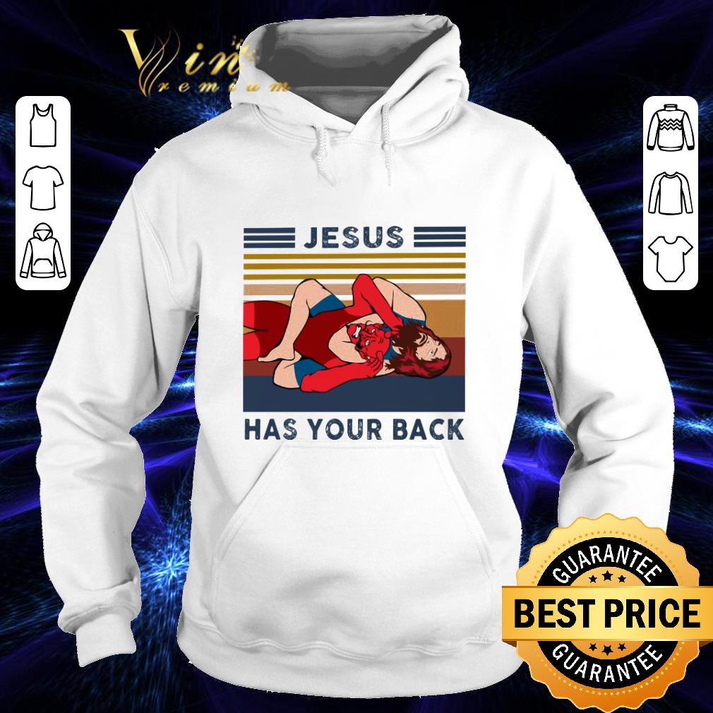 d876bfab vintage jesus has your back satan shirt 4 - Vintage Jesus Has Your Back Satan shirt