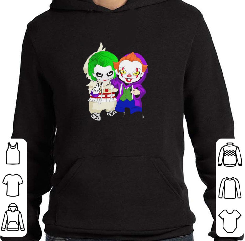 Official Baby Michael Myers and Pennywise Halloween shirt d90aa83f official baby michael myers and pennywise halloween shirt 4 - Official Baby Michael Myers and Pennywise Halloween shirt