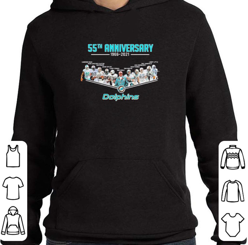 d9bcea99 official 55th anniversary 1966 2021 dolphins signatures shirt 4 - Official 55TH Anniversary 1966 2021 Dolphins signatures shirt