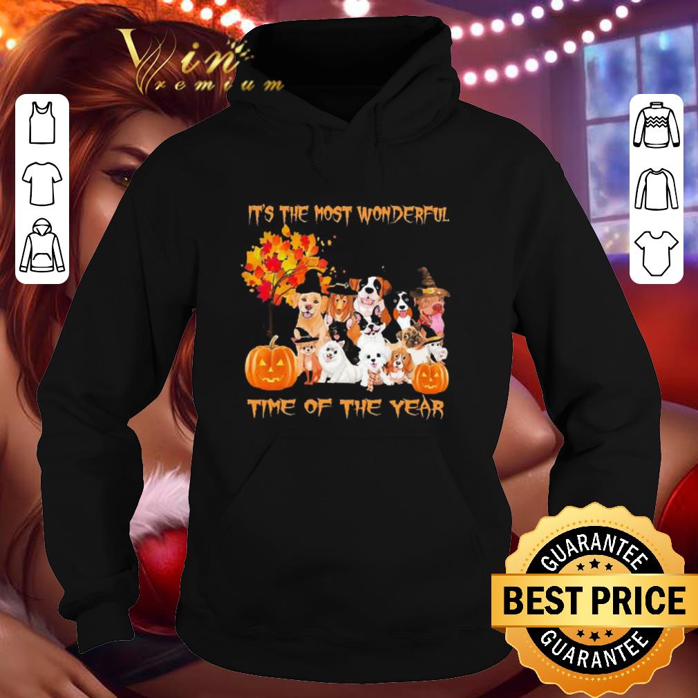 Dogs It’s the most Wonderful time of the year Halloween shirt d9cd8a0a dogs it s the most wonderful time of the year halloween shirt 4 - Dogs It’s the most Wonderful time of the year Halloween shirt