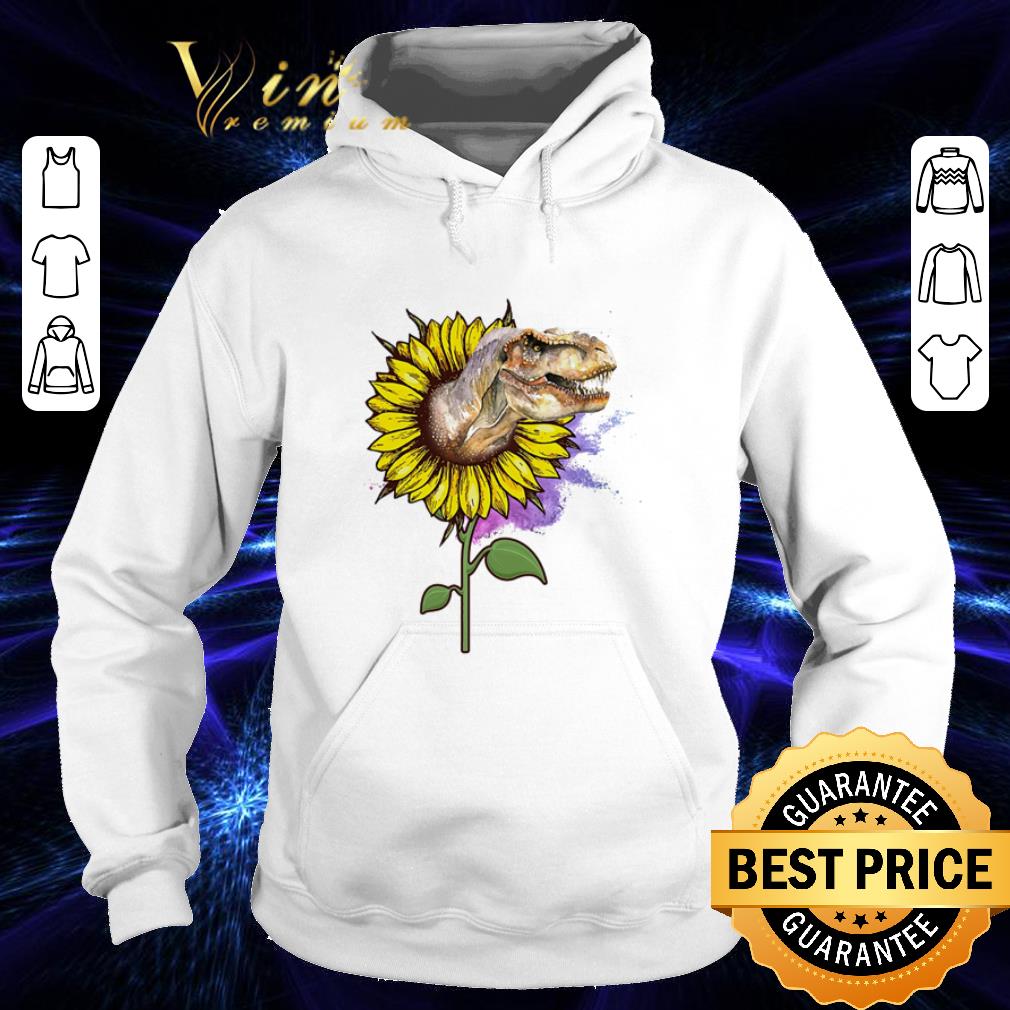 dcabfdd7 sunflower dinosaurs watercolor shirt 4 - Sunflower Dinosaurs watercolor shirt