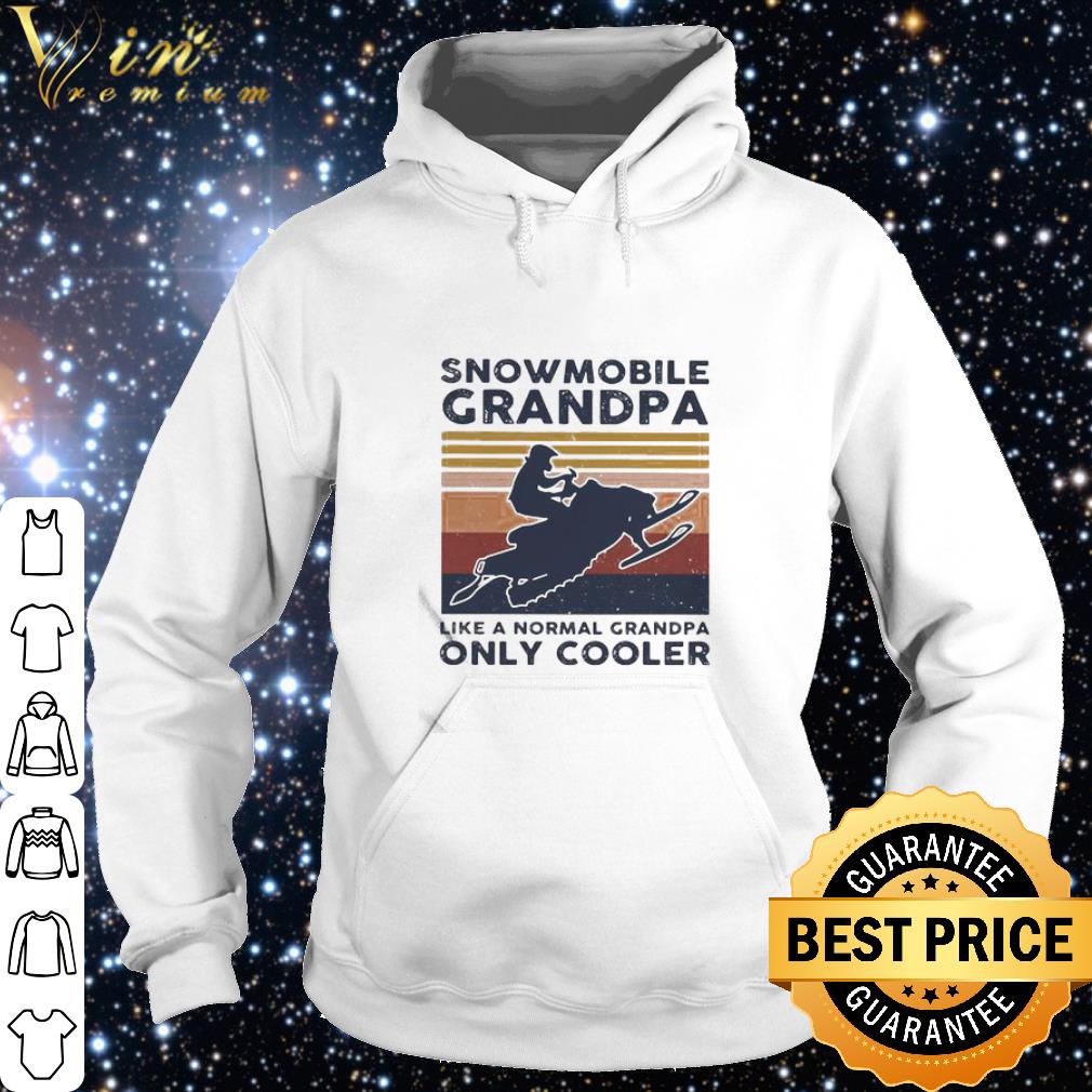 e44f0fcc nice vintage snowmobile grandpa like a normal grandpa only cooler shirt 4 - Nice Vintage Snowmobile Grandpa Like A Normal Grandpa Only Cooler shirt