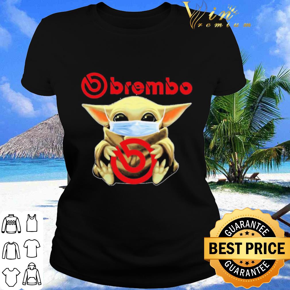 Baby Yoda hug Brembo shirt