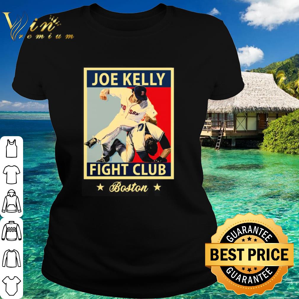 Cool Joe Kelly Fight Club Boston Art shirt
