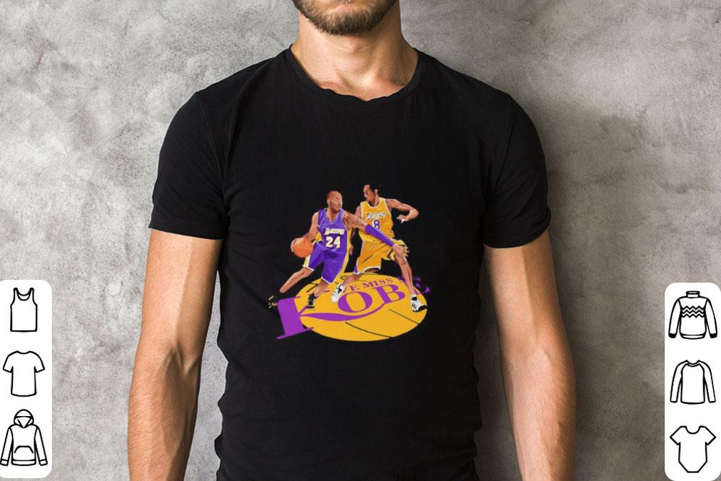 Hot Kobe bryant and lebron james miss you shirt