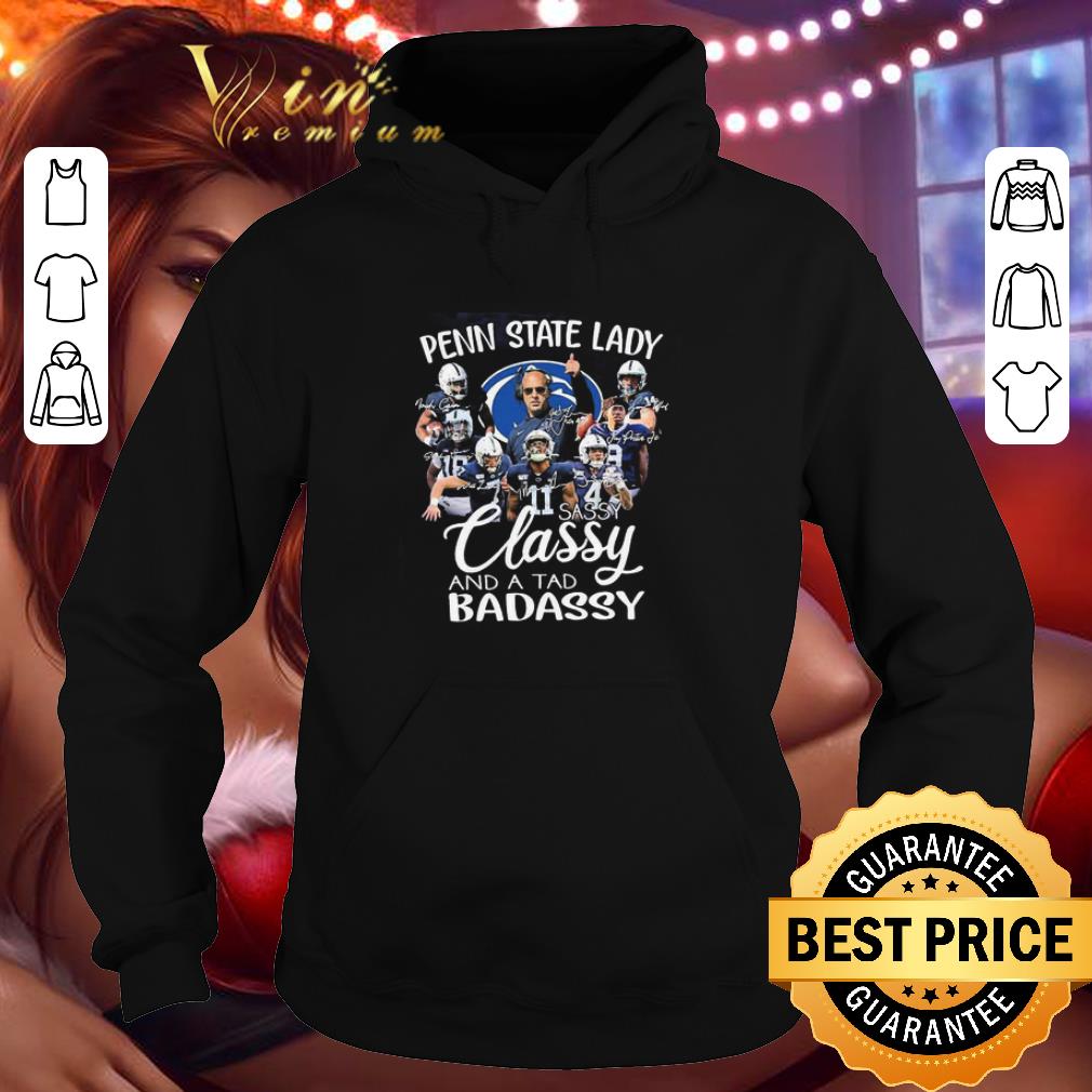 f96d40c0 penn state nittany lions lady sassy classy and a tad badassy shirt 4 - Penn State Nittany Lions lady Sassy Classy and a tad Badassy shirt