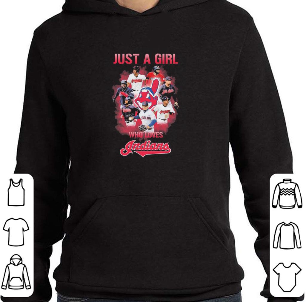 0c8f7838 awesome just a girl who loves cleveland indians shirt 4 - Awesome Just A Girl Who Loves Cleveland Indians shirt